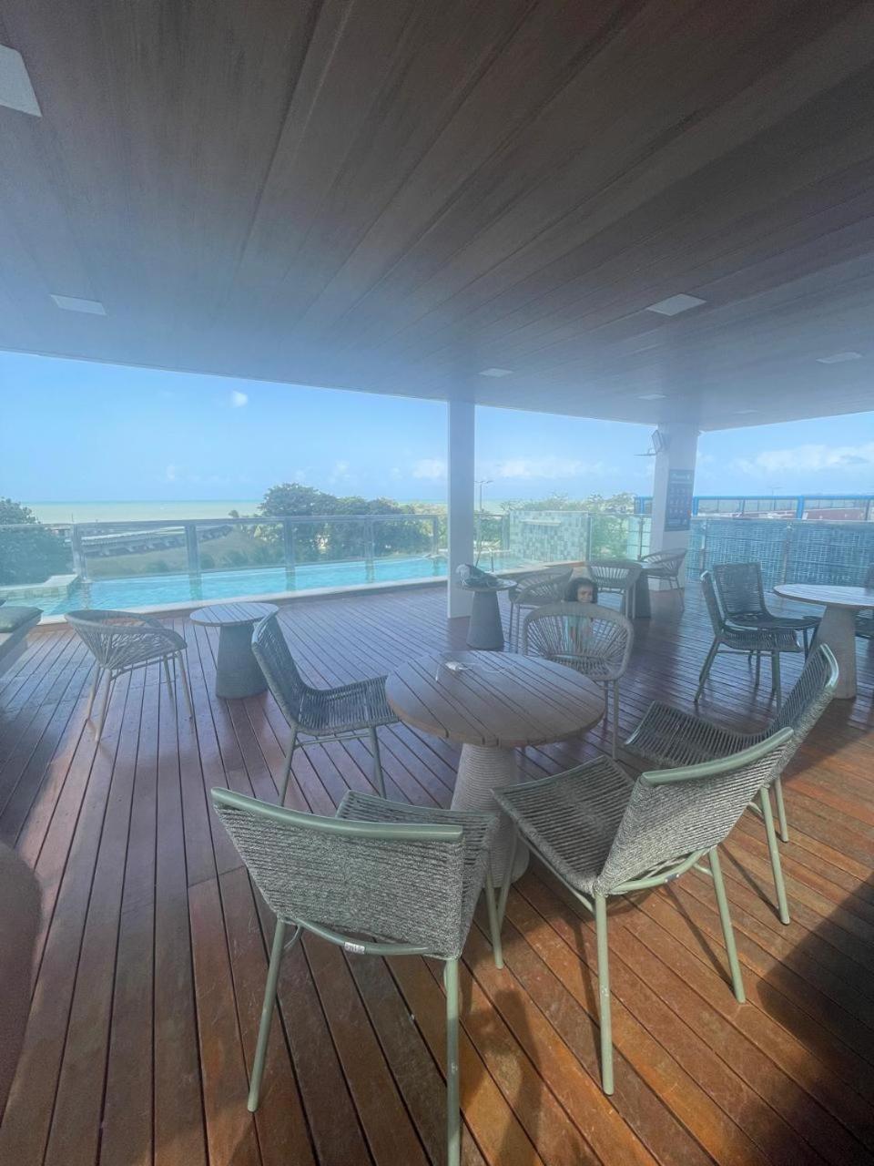 Israel Tambau- Apto Luxuoso- Em Frente Ao Mar Com Varanda João Pessoa Exteriér fotografie