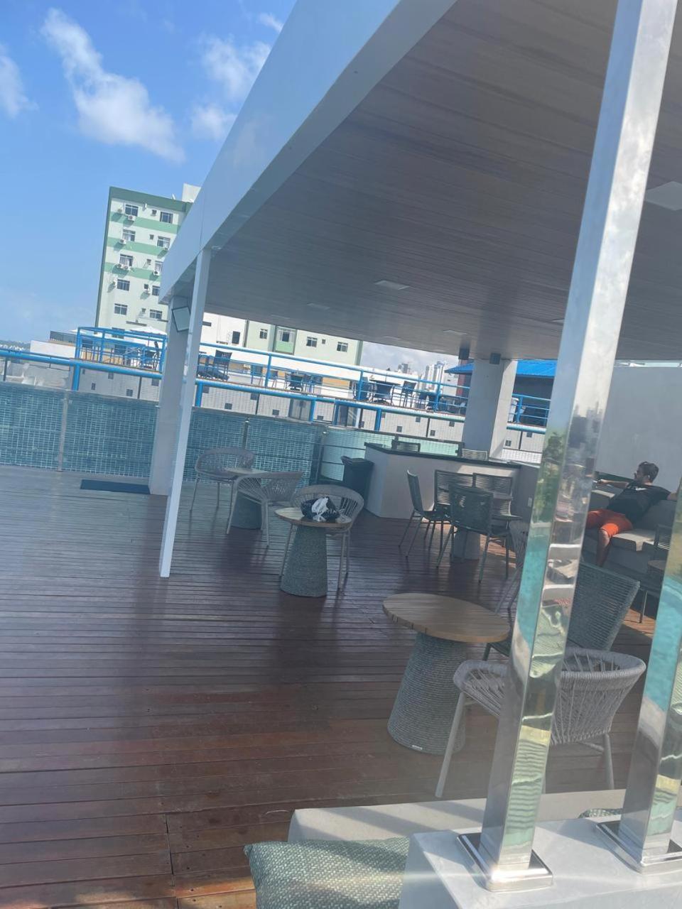 Israel Tambau- Apto Luxuoso- Em Frente Ao Mar Com Varanda João Pessoa Exteriér fotografie